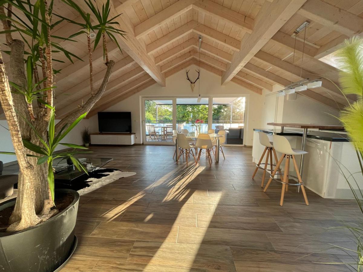 Lichtdurchflutete Wohnung Mit Grosser Dachterrasse Брукмюль Екстер'єр фото